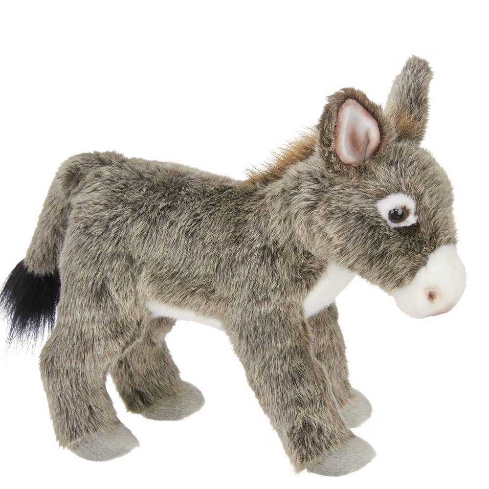 FAIRE - Bearington Plush Animals Pedro the Plush Donkey by Bearington Collection