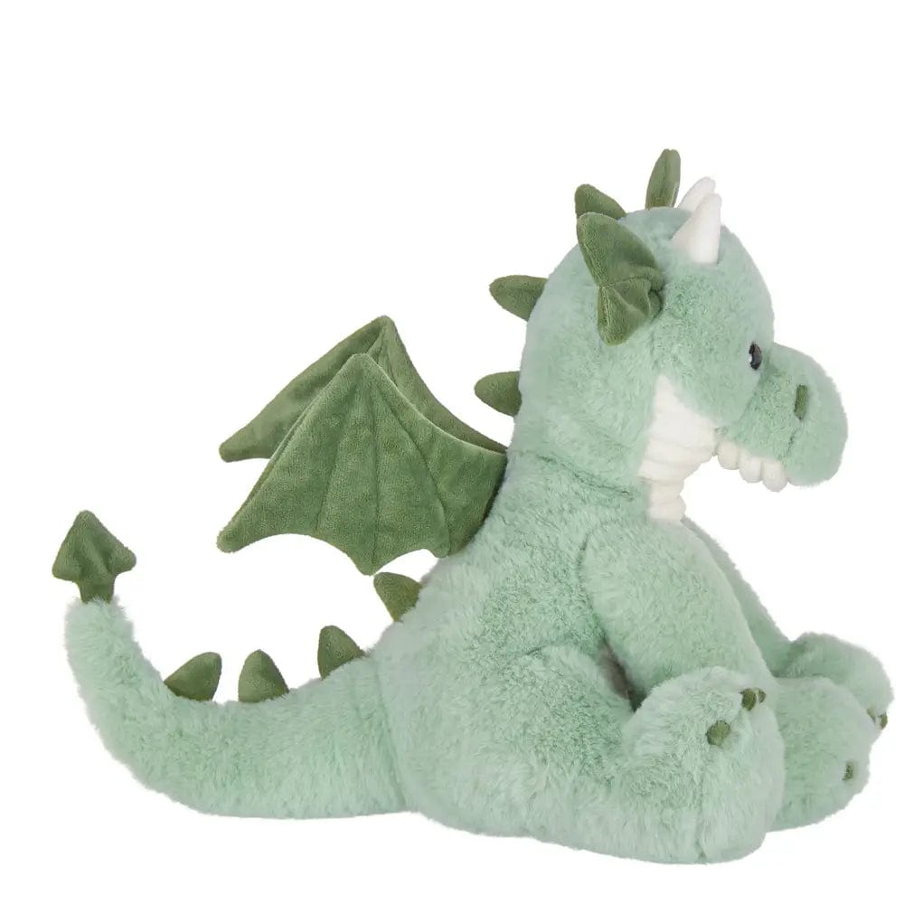 Plush Green Dragon for Kids by Bearington The Pink Pigs