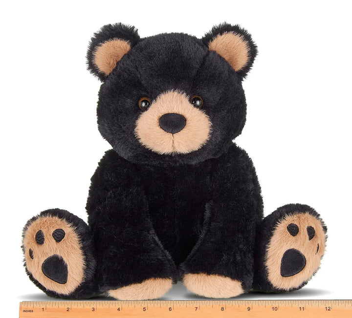 FAIRE - Bearington Stuffed Animals Teddy Bear Cuddly Plush Black Bear by Bearington