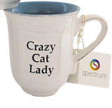 Faire: Blue Sky Clayworks Home & Garden:Kitchen, Dining & Bar:Dinnerware & Serveware:Mugs Cat Lady Dog & Cat Lover Mugs by Blue Sky Clayworks Dog Mom/ I Love My Grandog/Crazy Cat Lady