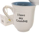 Faire: Blue Sky Clayworks Home & Garden:Kitchen, Dining & Bar:Dinnerware & Serveware:Mugs Dog & Cat Lover Mugs by Blue Sky Clayworks Dog Mom/ I Love My Grandog/Crazy Cat Lady