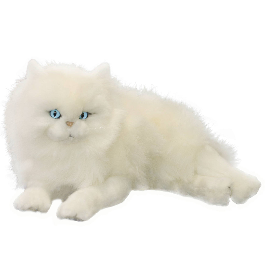 Faire: Bocchetta Plush Toys Plush Animals White Persian Cats White or Black-Eco Friendly made from Recycled Plastic!