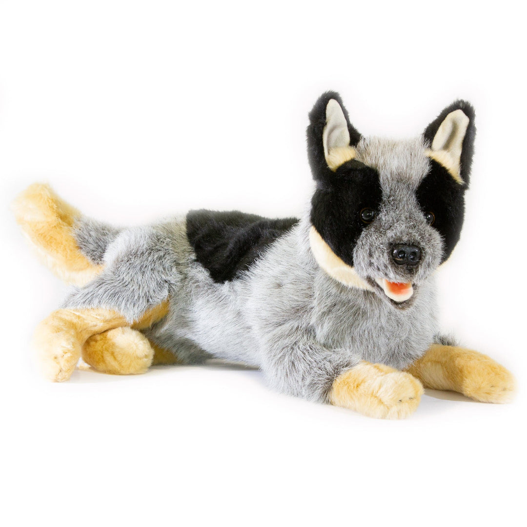 Australian Cattle Dog Heeler Realistic Stuffed Animal Large Size