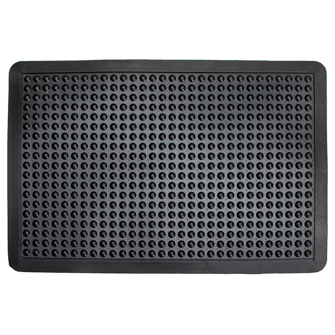 FAIRE - Calloway Mills Rubber Door Mat Foot Massaging Anti-fatigue Solid Rubber Mat-Made in the USA!