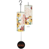 Faire: Carson Home Accents Home & Garden:Yard, Garden & Outdoor Living:Décor:Wind Chimes Butterflies Windbells, Floral Memorial & Butterfly Home Blessing