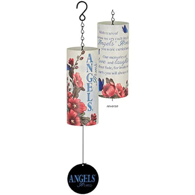 Faire: Carson Home Accents Home & Garden:Yard, Garden & Outdoor Living:Décor:Wind Chimes Windbells, Floral Memorial & Butterfly Home Blessing