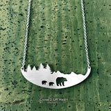 FAIRE - Close 2 UR Heart Fashion Jewelry Bear Wild Animal Necklaces Stainless Steel MADE IN THE USA*