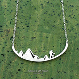 FAIRE - Close 2 UR Heart Fashion Jewelry Hiker Wild Adventures Stainless Steel Necklaces Handmade in the USA