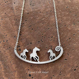 FAIRE - Close 2 UR Heart Fashion Jewelry Horses Wild Animal Necklaces Stainless Steel MADE IN THE USA*