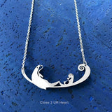 FAIRE - Close 2 UR Heart Fashion Jewelry Otters Wild Animal Necklaces Stainless Steel MADE IN THE USA*