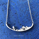 FAIRE - Close 2 UR Heart Fashion Jewelry Wild Adventures Stainless Steel Necklaces Handmade in the USA