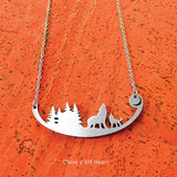 FAIRE - Close 2 UR Heart Fashion Jewelry Wolves Wild Animal Necklaces Stainless Steel MADE IN THE USA*