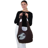 Faire: Comeco Bags Sloth "Hang Loose" Canvas Hobo Bag by Sleepyville Critters