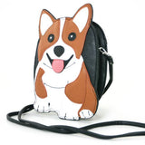 FAIRE - Comeco Handbags and Clutches Corgi Crossbody Bag Perfect for Students!