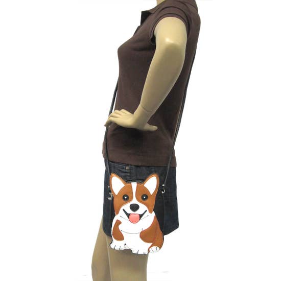 FAIRE - Comeco Handbags and Clutches Corgi Crossbody Bag Perfect for Students!