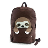 FAIRE - Comeco Handbags and Clutches Sloth Collection Brown Sleepyville Critters by Comeco*