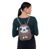 FAIRE - Comeco Handbags and Clutches Sloth Collection Brown Sleepyville Critters by Comeco*