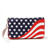 FAIRE - Comeco Women - Accessories - Wallets & Small Goods Patriotic Flag Wallet - Vegan and Adorable from Comeco*