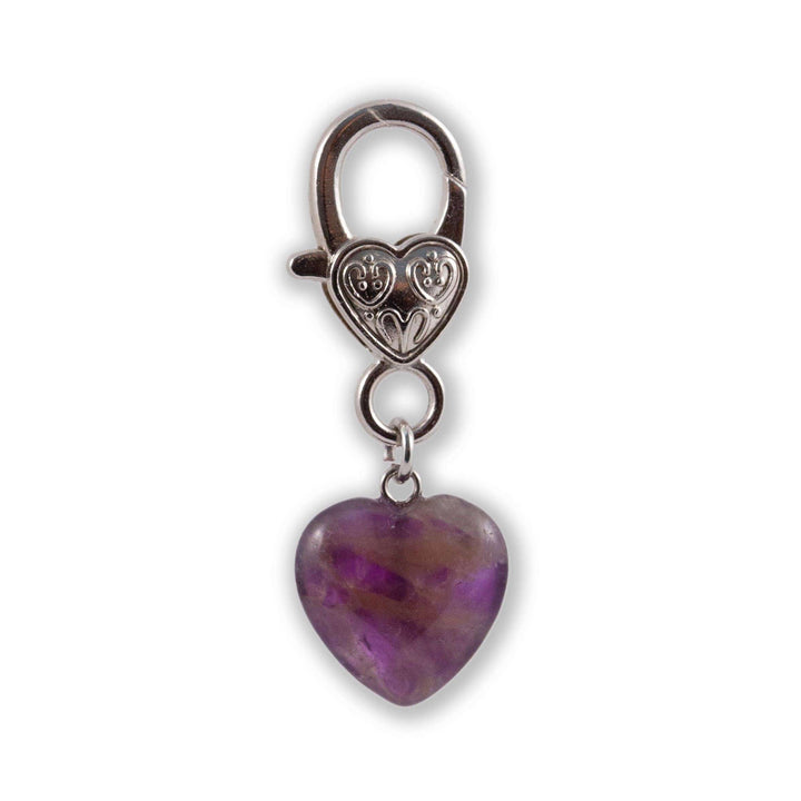 Faire-Crystal Pet Love Animals & Pet Supplies Healing Crystal Pet Charm Amethyst Pet Pendant- Protection