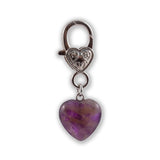 Healing Crystal Pet Charm Amethyst Pet Pendant- Protection