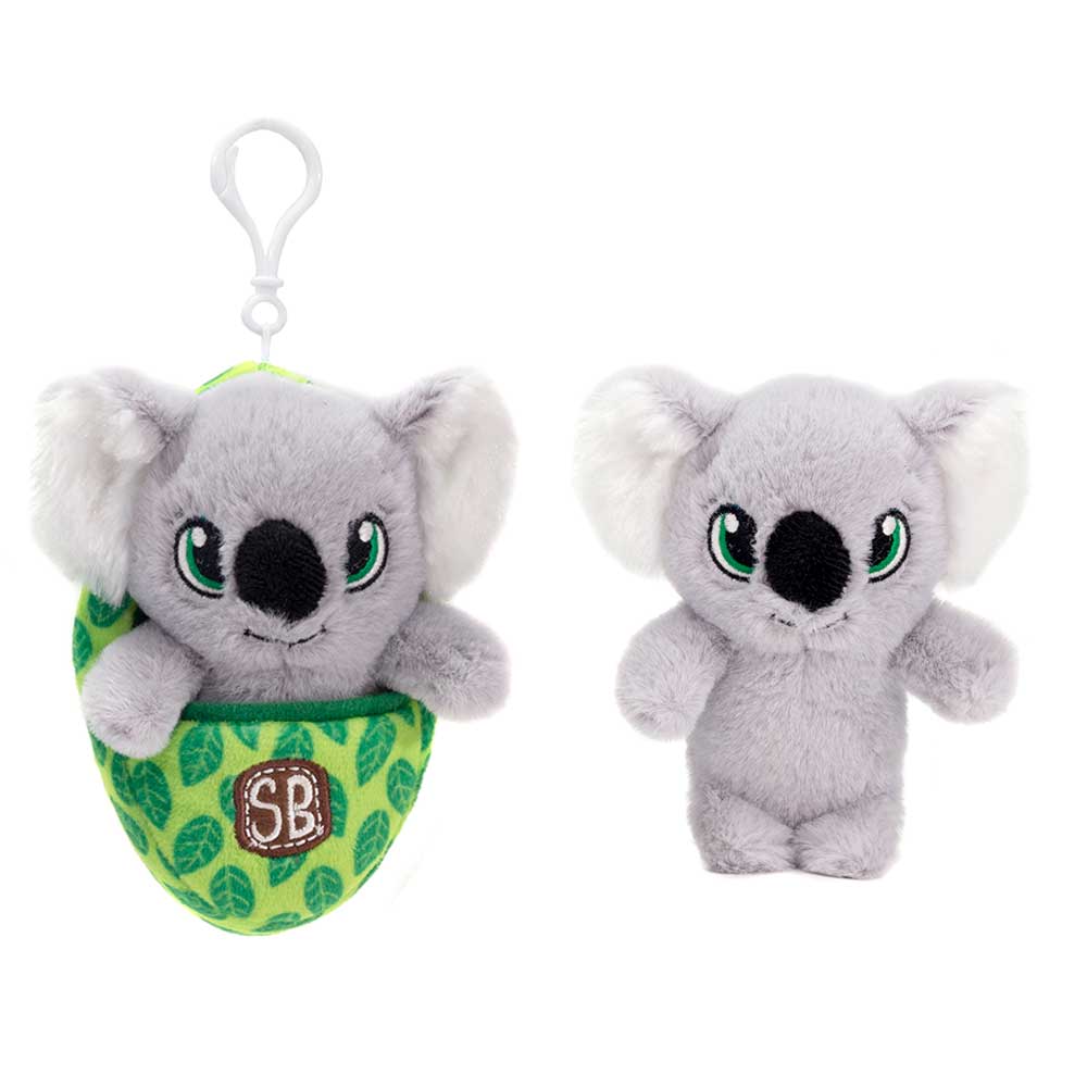 FAIRE: Fiesta Toys Keychains SWADDLE BABIES KC - 4.5IN KOALA KEYCLIP