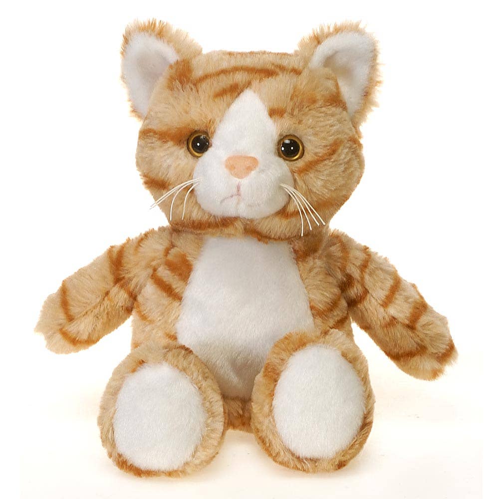 FAIRE: Fiesta Toys Plush Animals Plush Bean Bag Floppy Tabby Kitten for Toddlers