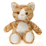 Plush Bean Bag Floppy Tabby Kitten for Toddlers