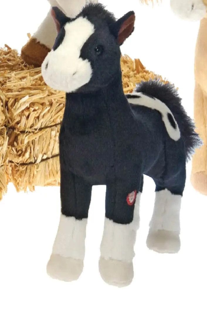 FAIRE: Fiesta Toys plush horse Appaloosa SMALL PLUSH NEIGHING STANDING HORSES WITH SOUND