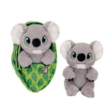 FAIRE: Fiesta Toys Stuffed Animals Koala SWADDLE BABIES - WILD BABIES COLLECTION Bears, Koala & MORE!