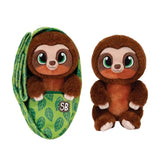 FAIRE: Fiesta Toys Stuffed Animals Sloth SWADDLE BABIES - WILD BABIES COLLECTION Bears, Koala & MORE!