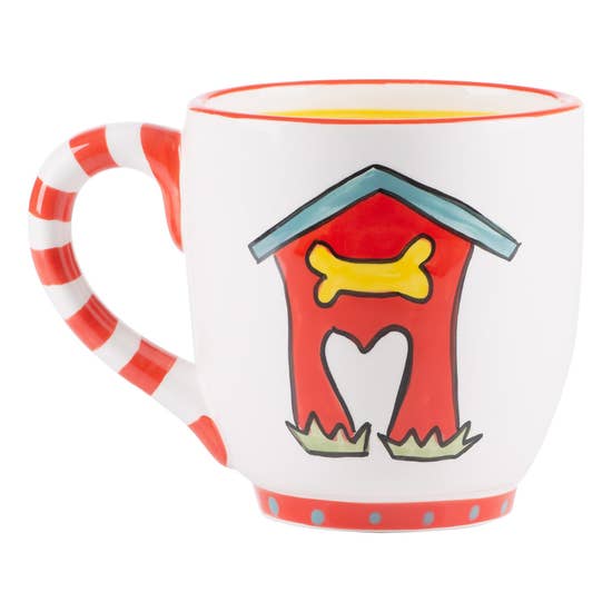 FAIRE - Glory Haus Mug Fur Mama Colorful Pet Lover's Hand Made Coffee Mug