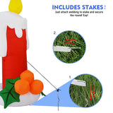 Faire: GOOSH INC Inflatable Yard Decoration Inflatable LED Candle Holiday Yard Decoration