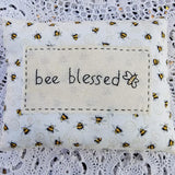 FAIRE - Great Finds pillow Bee Blessed Decorative Throw Pillow Hand Made in the USA