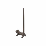 FAIRE: Hampton Nautical Paper Towel Holders & Dispensers Weiner Dog Paper Towel Holder 12" Rustic Copper Cast Iron