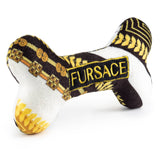 FAIRE - Haute Diggity Dog Pet Toy Fursace Bone for Dogs with Squeaker Inside Plush Parody Pet Chew Toy