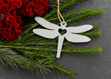 FAIRE - Iron Maid CHRISTMAS Dragonfly Butterfly, Bee, Dragonfly Metal Ornaments *