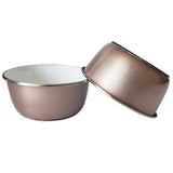 Rose Gold Pet Bowls-Eating with Style! Durobolz *