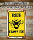 Faire-Lone Star Art Novelty Signs Bee Crossing - Metal Sign Handmade in the USA