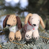 FAIRE - Melange Collection CHRISTMAS Dachshund in Holiday Sweater Ornament-Handmade in Peru*