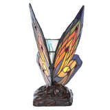 Faire: River of Goods Lamps Butterfly Stained Glass Accent Lamp