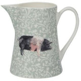 Faire: Silver Tree Home & Holiday coaster Pig Coasters Hampshire Farm Pig Ceramic Coaster Fine Quality