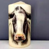 Faire-simply imperfected Candles Cow Candle Farm Animal Candles Handmade in England