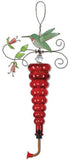 FAIRE - Sunset Vista Decor Hummingbird Feeder Metal Art Porch, Patio or Garden Decoration *