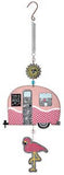 Faire: Sunset Vista Designs Ornament Flamingo and Vintage Camper Bouncy Hanging Ornament
