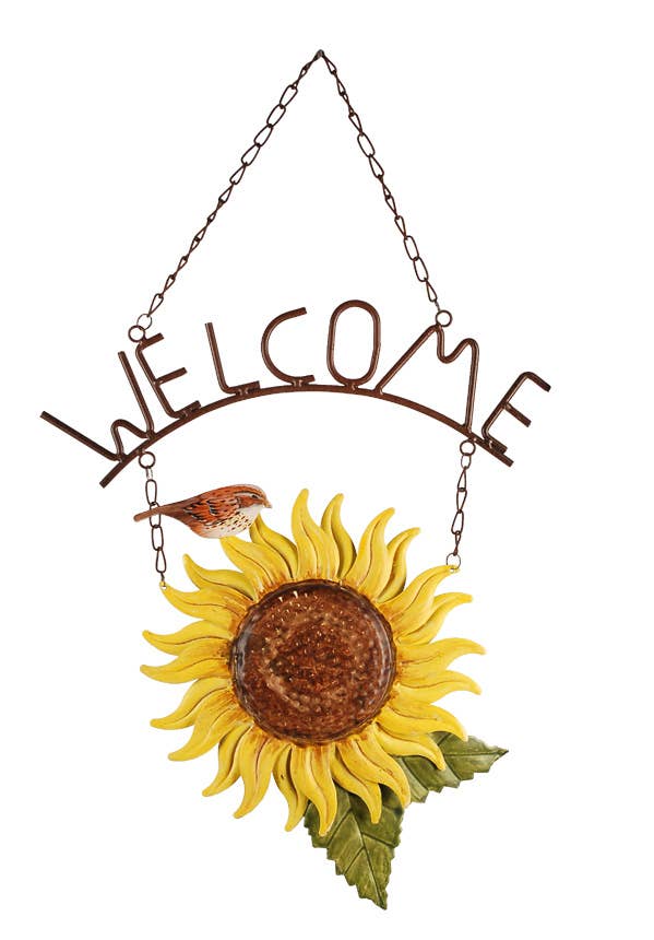 Faire: Sunset Vista Designs Wall Decor Sunflower Sign
