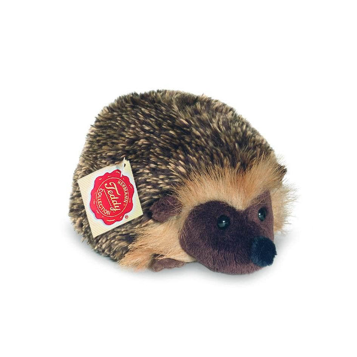 Faire-Teddy Hermann European Brown Hedgehog 15 cm - plush toy by Teddy Hermann