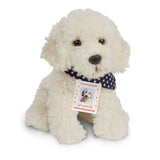 Faire-Teddy Hermann Labradoodle sitting 28 cm - plush toy - soft toy by Teddy Hermann -