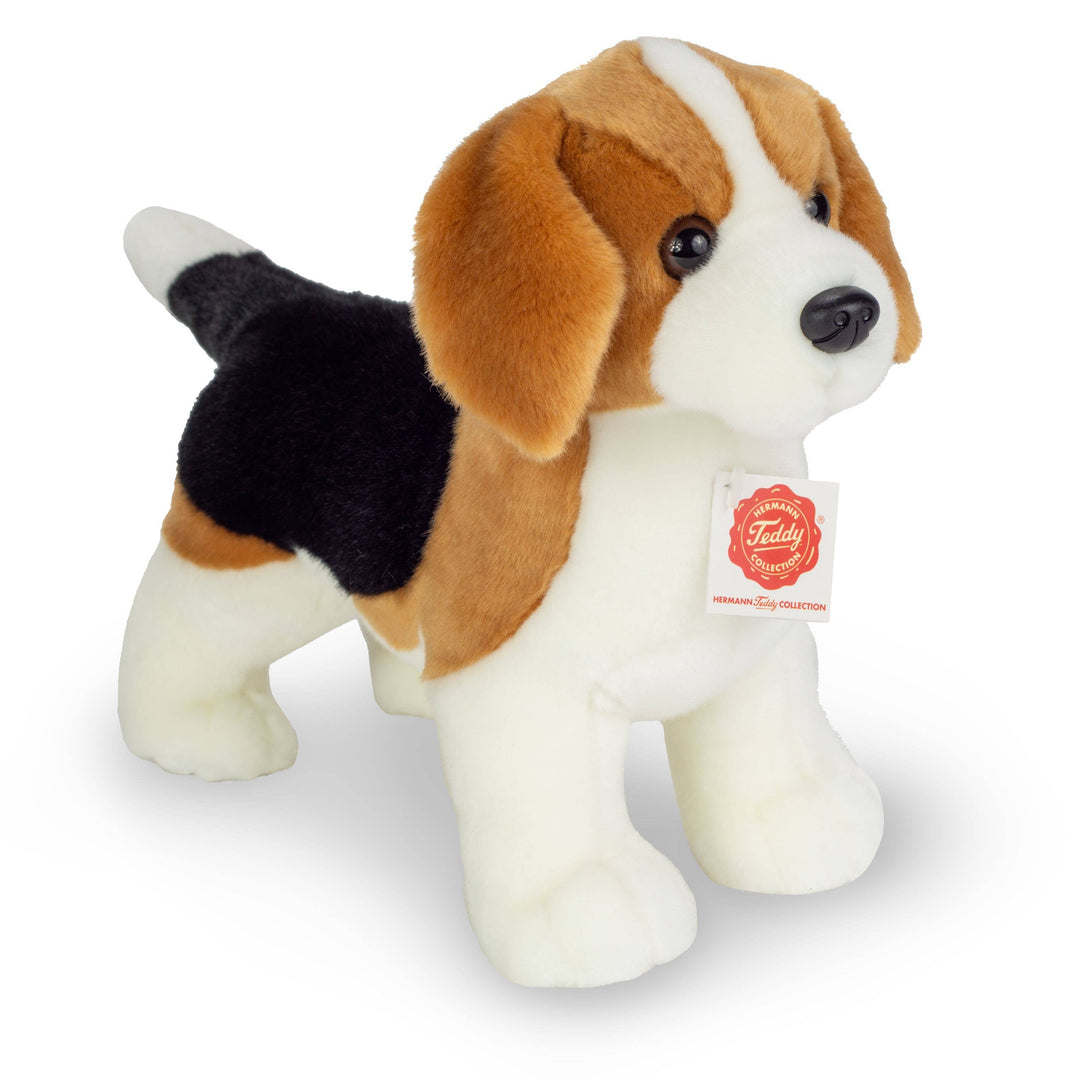 Faire-Teddy Hermann plush beagle puppy Plush Realistic Beagle Puppy Dog 26 cm Teddy Hermann