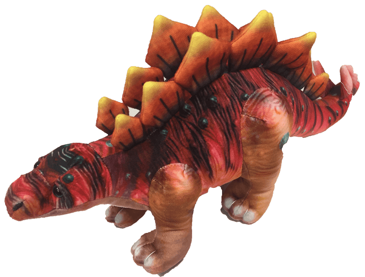 FAIRE - Texas Toy Distribution Plush Animals Stegosaurus Plush Dinosaur Lifelike! *