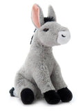 Faire: The Petting Zoo plush pet toy Super Soft 12" Donkey Made From Recycled Water Bottles!